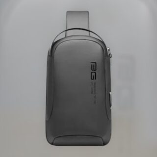 Bange 7221 Τσαντάκι Ώμου Χιαστί Crossbody Γκρι