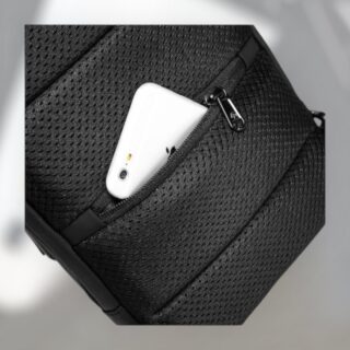 Bange 7221 Τσαντάκι Ώμου Χιαστί Crossbody Γκρι