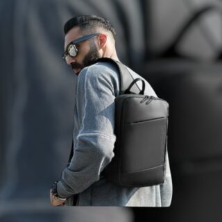 Bange 22002 Τσαντάκι Ώμου Χιαστί Crossbody Μαύρο