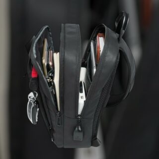 Bange 22002 Τσαντάκι Ώμου Χιαστί Crossbody Μαύρο