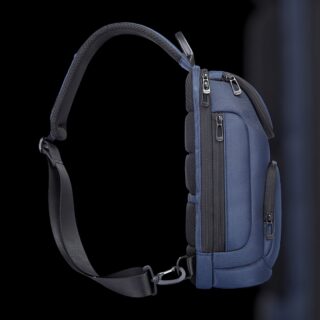 Bange 7565 Τσαντάκι Ώμου Χιαστί Crossbody Μπλε