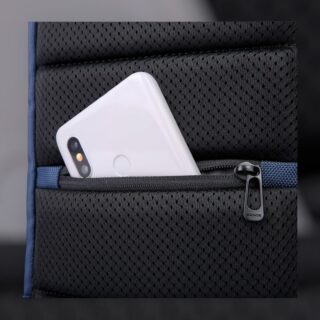 Bange 7565 Τσαντάκι Ώμου Χιαστί Crossbody Μπλε