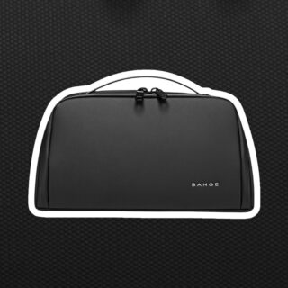 Bange 22196 Τσαντάκι Χειρός Νεσεσέρ Μαύρο