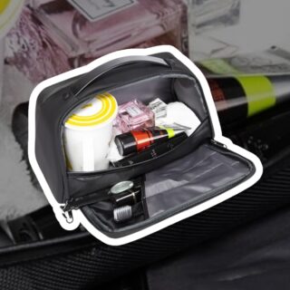 Bange 22196 Τσαντάκι Χειρός Νεσεσέρ Μαύρο