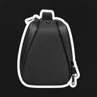 Bange 22196 Τσαντάκι Χειρός Νεσεσέρ Μαύρο