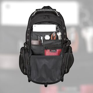 Bange 1901 Σακίδιο Πλάτης Μαύρο XL Heavy Duty για Laptop 17.3”