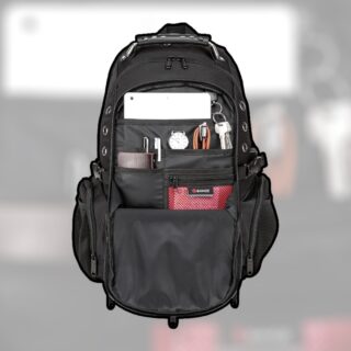 Bange 1901 Σακίδιο Πλάτης Μαύρο XL Heavy Duty για Laptop 17.3”