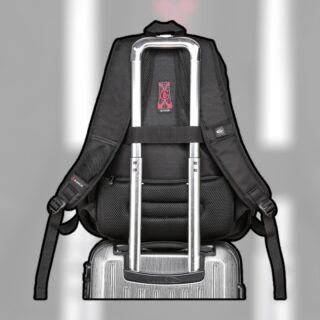 Bange 1901 Σακίδιο Πλάτης Μαύρο XL Heavy Duty για Laptop 17.3”