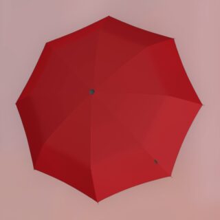 Knirps A.200 Ομπρέλα Αυτόματη Salsa Κόκκινη Compact