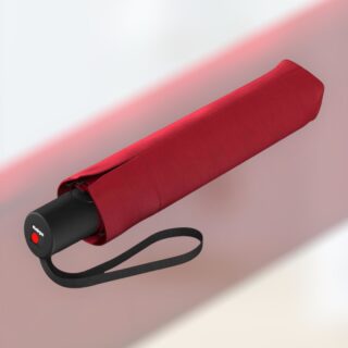 Knirps A.200 Ομπρέλα Αυτόματη Salsa Κόκκινη Compact