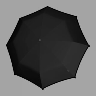 Knirps A.200 Ομπρέλα Αυτόματη Σπαστή Μαύρη Compact