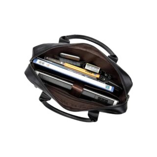 Δερμάτινος χαρτοφύλακας Cardinal 8380 σκούρο καφέ
