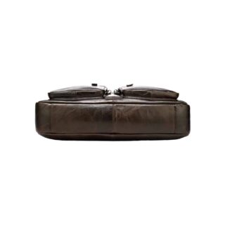 Δερμάτινος χαρτοφύλακας Cardinal 8380 σκούρο καφέ