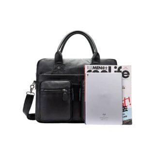 Δερμάτινος χαρτοφύλακας Cardinal 8380 μαύρο