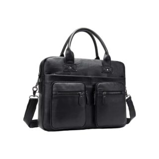 Δερμάτινος χαρτοφύλακας Cardinal 8380 μαύρο