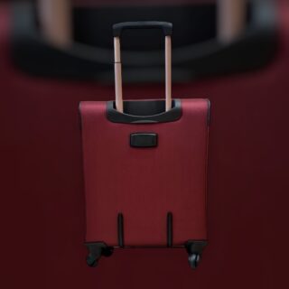 Diplomat Athens 6040 Βαλίτσα Καμπίνας Μπορντό 55cm