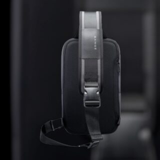 Bange 7566 Ανδρική Τσάντα Ώμου Χιαστί Γκρι