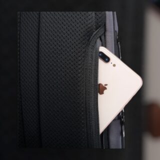 Bange 7566 Ανδρική Τσάντα Ώμου Χιαστί Γκρι