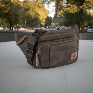 Camel Active Laos Ανδρικό Τσαντάκι Μέσης Καφέ