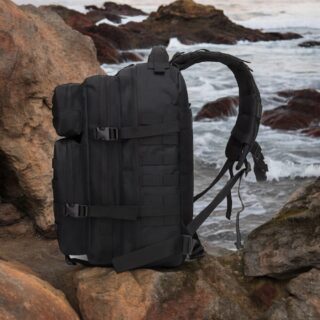 Cardinal MT1090 Μαύρο 45L Σακίδιο Πλάτης