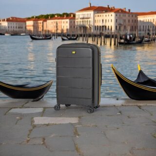 Βαλίτσα trolley case Caterpillar Cat Cargo Μεσαία 84379-01/60cm