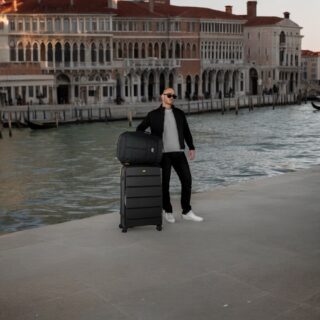 Βαλίτσα trolley case Caterpillar Cat Cargo Μεσαία 84379-01/60cm