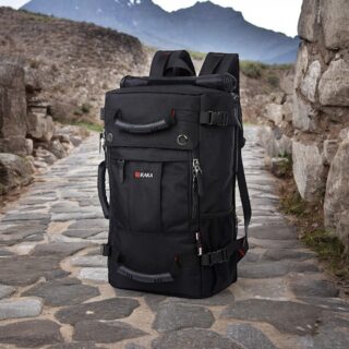 Σακίδιο πλάτης-Σακβουαγιάζ Kaka 40L 2050 μαύρο