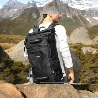 Σακίδιο πλάτης-Σακβουαγιάζ Kaka 40L 2050 μαύρο