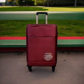 Diplomat Athens 6040 Μπορντό Βαλίτσα 68cm