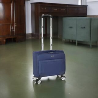 Diplomat Σακ Βουαγιάζ με Ρόδες ZC Μπλε 42cm 22.5lt