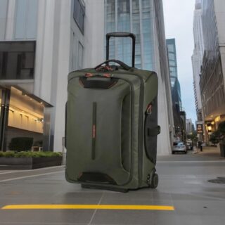 Samsonite Ecodiver Βαλίτσα Καμπίνας με ύψος 55cm σε χακί χρωμα
