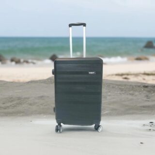 Diplomat Seagull Βαλίτσα Καμπίνας με ύψος 52cm σε Μαύρο χρώμα