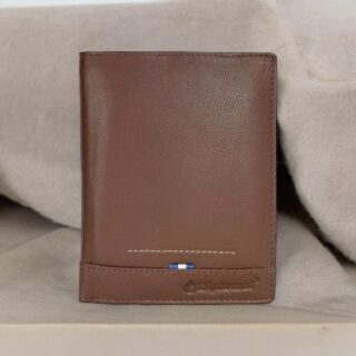 Diplomat MN114 Δερμάτινο Ανδρικό Πορτοφόλι Καφέ