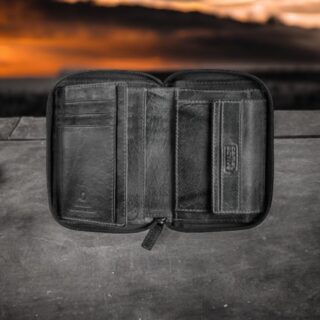 Camel Active Melbourne Πορτοφόλι Ανδρικό Δερμάτινο Μαύρο