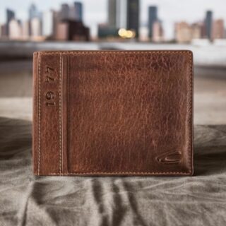 Camel Active Melbourne Πορτοφόλι Πλάγιο Καφέ