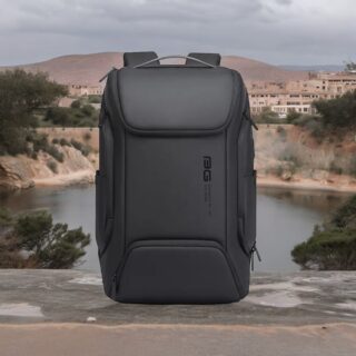 Bange 7267 Σακίδιο Πλάτης Αδιάβροχο Μαύρο για Laptop 15.6”