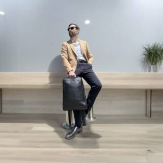 Cardinal Δερμάτινο Σακίδιο Πλάτης 8110 20 L Μαύρο