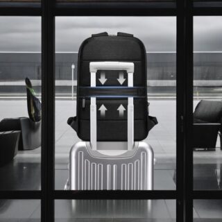 Bange 77115 Σακίδιο Πλάτης Slim Μαύρο 20L Laptop 15.6”