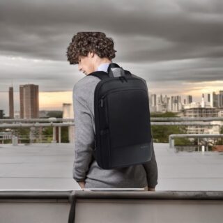 Bange 77115 Σακίδιο Πλάτης Slim Μαύρο 20L Laptop 15.6”