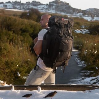 Ορειβατικό σακίδιο Cardinal αδιάβροχο Daypack 60L 521 μαύρο