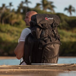 Ορειβατικό σακίδιο Cardinal αδιάβροχο Daypack 60L 521 μαύρο