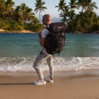 Ορειβατικό σακίδιο Cardinal αδιάβροχο Daypack 60L 521 μαύρο