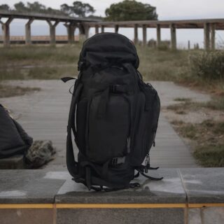 Ορειβατικό σακίδιο Cardinal αδιάβροχο Daypack 60L 521 μαύρο