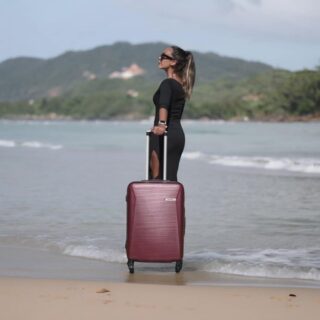 Βαλίτσα trolley Cardinal μεσαία/μεγάλη 2009/60/70 cm μπορντό