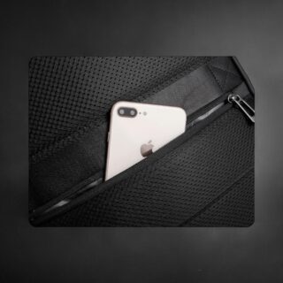 Bange 2575 Αδιάβροχη Τσάντα Πλάτης Laptop 15.6″ Μαύρο