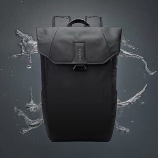 Bange 2575 Αδιάβροχη Τσάντα Πλάτης Laptop 15.6″ Μαύρο