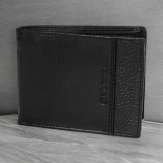 Diplomat Δερμάτινο Ανδρικό Πορτοφόλι με RFID Μαύρο MN 130 BLACK