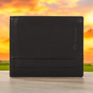 Diplomat MN437 Ανδρικό Δερμάτινο Πορτοφόλι Μαύρο