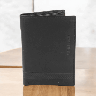 Diplomat Δερμάτινο Ανδρικό Πορτοφόλι MN440 Μαύρο