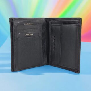 Diplomat MN132 Δερμάτινο Ανδρικό Πορτοφόλι με RFID Μαύρο MN132 BLACK